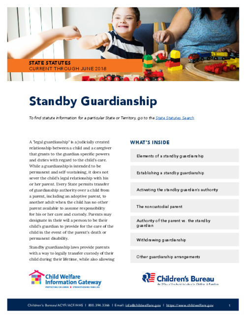 Standby Guardianship