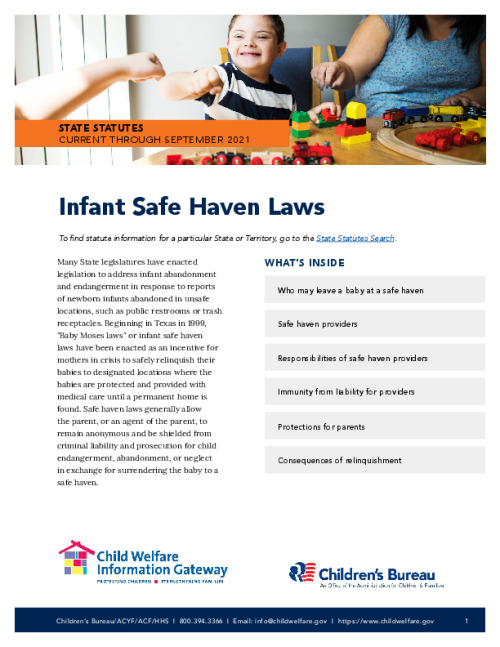 Infant Safe Haven Laws
