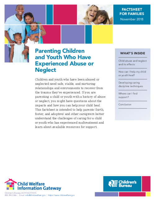 Parenting Children and Youth Who Have Experienced Abuse or Neglect